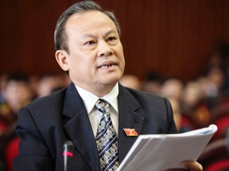 Ông Lê Văn Cuông (nguyên Phó trưởng đoàn Đại biểu Quốc hội tỉnh Thanh Hóa). Ảnh: Báo Tuổi trẻ.