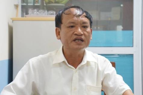 Ông Nguyễn Thanh Tĩnh – Phó Hiệu trưởng trường Đại học dân lập Đông Đô (ảnh: XUÂN QUANG).