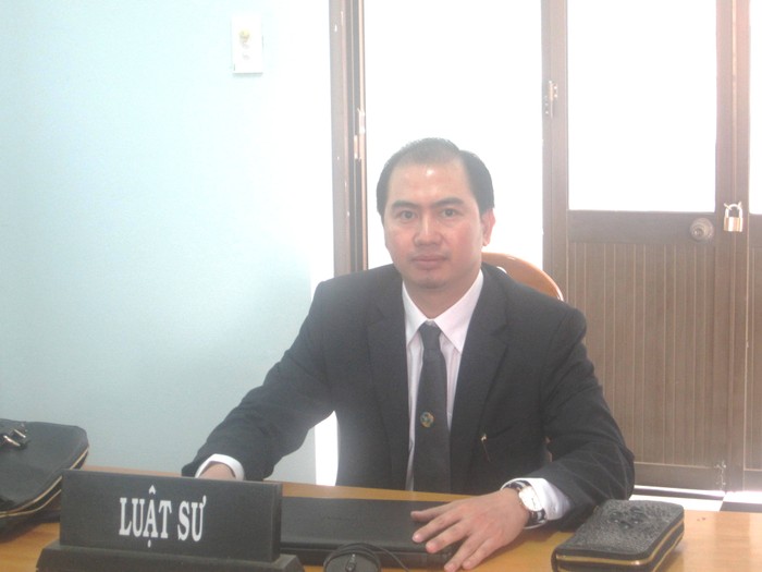 Luật sư Trương Anh Tú - Văn phòng luật sư Trương Anh Tú (ảnh: Nhân vật cung cấp).
