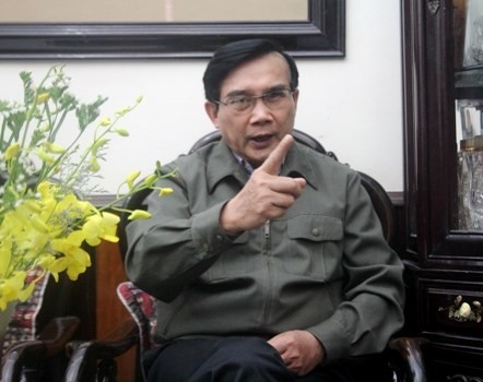 Thiếu tướng Lê Mã Lương (ảnh: QUỐC TOẢN).