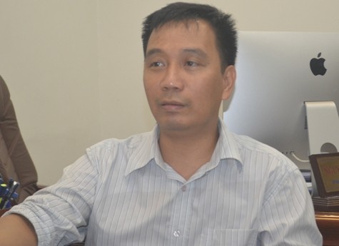 Ông Nguyễn Tuấn Tùng - Phó Tổng giám đốc Công ty Truyền tải điện 1 (ảnh: XUÂN QUANG).