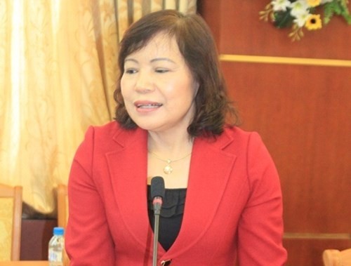 Bà Ngô Thị Hoa - Cựu Chủ tịch huyện Yên Định (ảnh đăng trên Báo Nhà báo và Công luận).