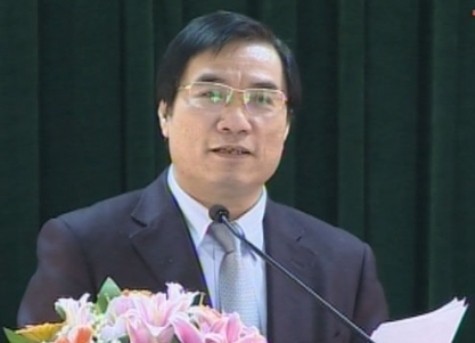 Ông Phạm Đăng Quyền - Phó Chủ tịch tỉnh Thanh Hóa (ảnh: Truyền hình Thanh Hóa).