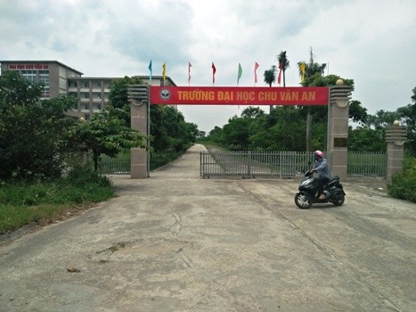 Trường Đại học Chu Văn An: Ảnh: Xuân Quang.