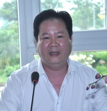 Ông Dương Phan Cường bị nhóm cổ đông sáng lập tố cáo nhiều vi phạm trong quá trình điều hành hoạt động Đại học Chu Văn An. Ảnh tư liệu đăng trên Báo Giáo dục và Thời đại.
