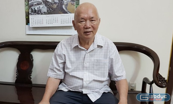 Luật sư Trần Quốc Thuận, nguyên Phó Chủ nhiệm Văn phòng Quốc hội. Ảnh: Việt Dũng/giaoduc.net.vn.