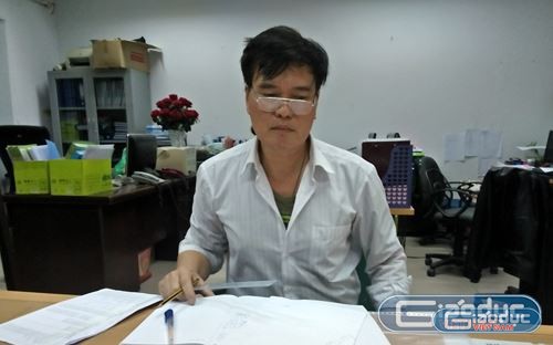 Ông Trịnh Ngọc Thắng, phụ trách kinh doanh Cảng Hà Nội. Ảnh tư liệu của Thụy Du.