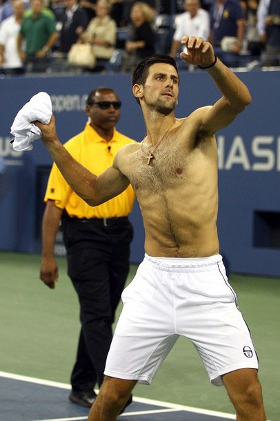Djokovic VĐ Mỹ mở rộng 2011.