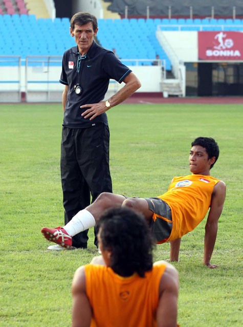 Singapore là khách mời của VFF Cup 2010. Ảnh: Quang Minh