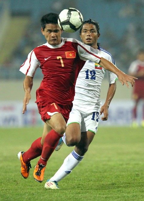 Đình Tùng là chân sút trụ cột của U23 Việt Nam. Ảnh: Quang Minh