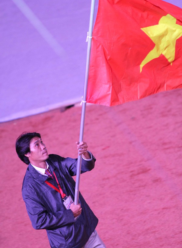 Lá quốc kỳ Việt Nam đã bay cao ở Indonesia.