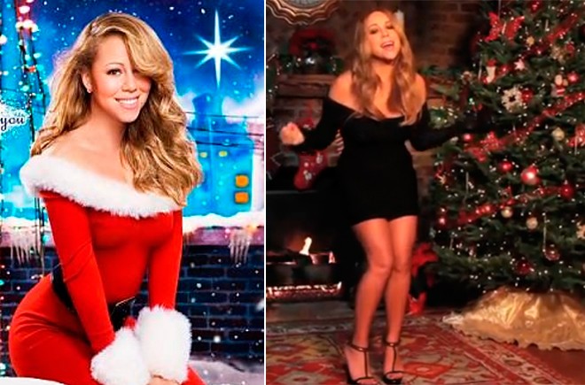 Diva Mariah Carey rất háo hức đón Noel.