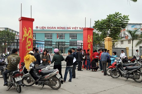 Trụ sở mới của VFF ở đường Lê Quang Đạo, Mỹ Đình.