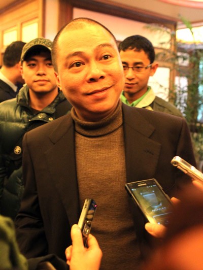 Ông Phạm Nhật Vũ, chủ tịch HĐQT Công ty AVG. Ảnh: Quang Minh