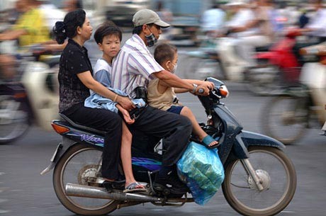 “Văn hóa xe máy” là phong cách của người dân thành thị.