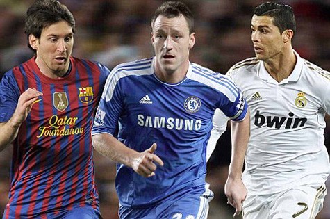 Những ngôi sao của vòng tứ kết Champions League: Messi, Terry, Ronaldo