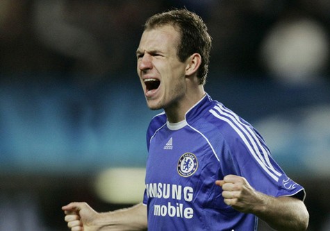 Robben vẫn nợ Terry, Lampard, Drogba… lời chào từ biệt.