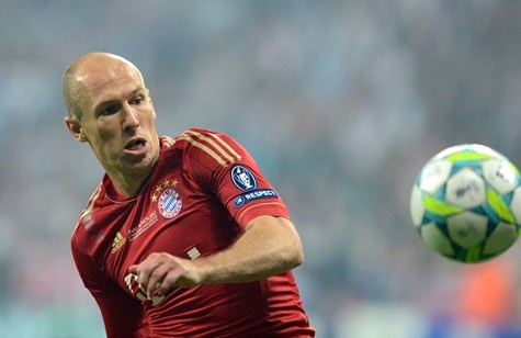 Robben sút 15 quả nhưng không ghi nổi 1 bàn, kể cả là trên chấm phạt 11m.