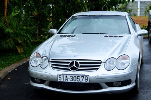 Chiếc Mercedes phong cách và trẻ trung.