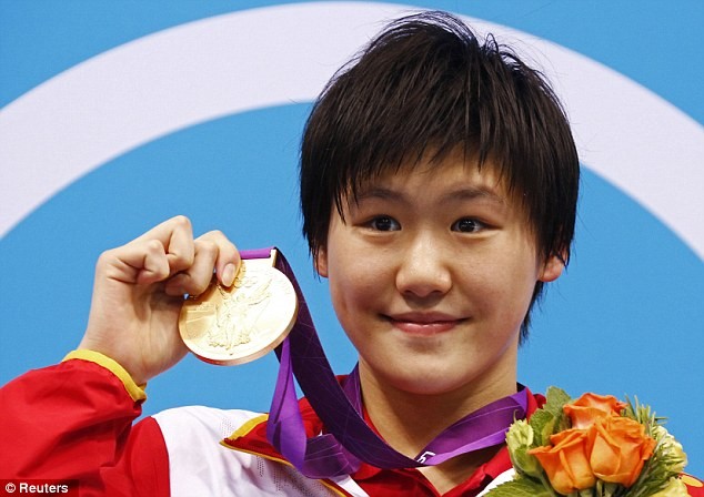 Ye Shiwe đã đoạt 2 HCV bơi lội ở Olympic London 2012.