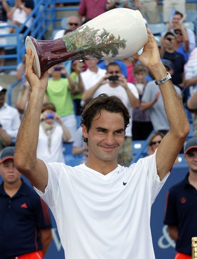 Federer đã có tổng cộng 6 danh hiệu lớn nhỏ trong năm nay