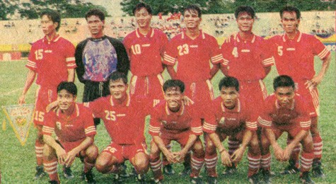 Đội hình tuyển VN tại Tiger Cup 96.
