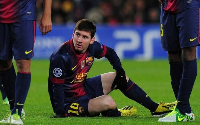 Barca đã có thể thở phào vì Messi.