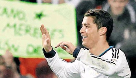 Ronaldo được các Madridista xưng tụng là QBV.