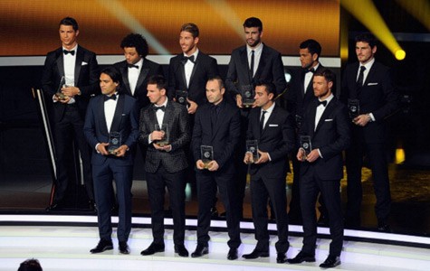 Không phải tất cả họ đều xứng đáng đứng trong đội hình tiêu biểu năm 2012.