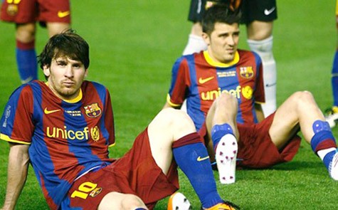 Mối quan hệ giữa Messi và Villa trở nên lạnh giá.