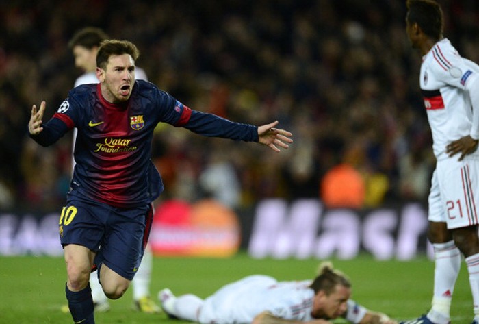 Không thể cản Messi.