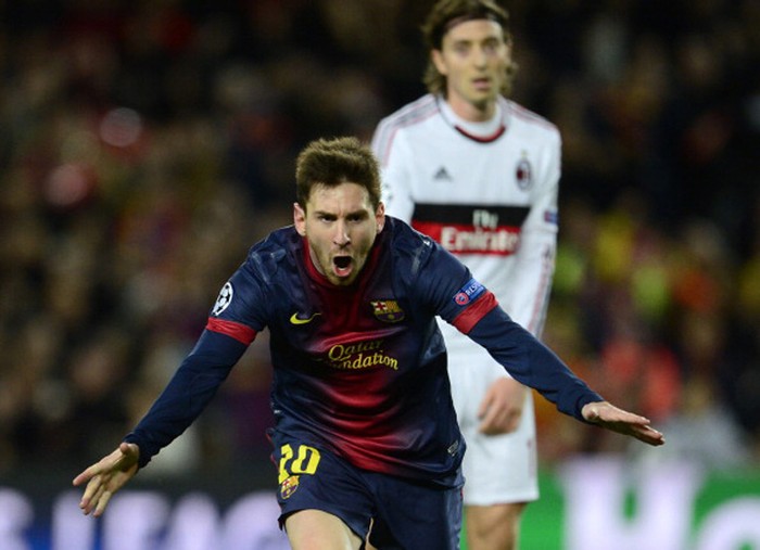 Không thể cản Messi.