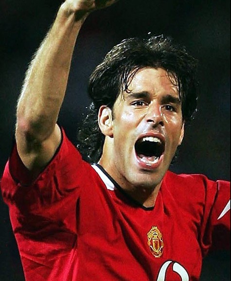 Van Nistelrooy trong màu áo M.U.