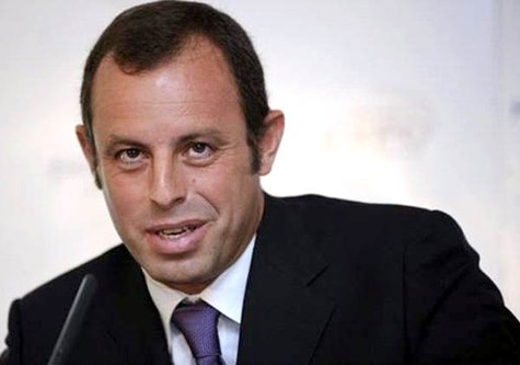 Chủ tịch Sandro Rosell.