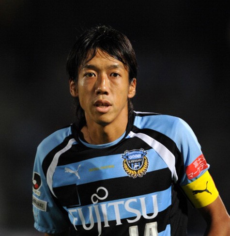 Tiền vệ Kengo Nakamura, tuyển thủ quốc gia Nhật hiện là đội trưởng Kawasaki Frontale.