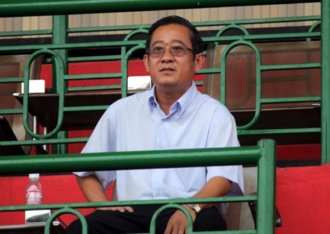 Ông Nguyễn Minh Sơn, chủ tịch CLB B. Bình Dương.