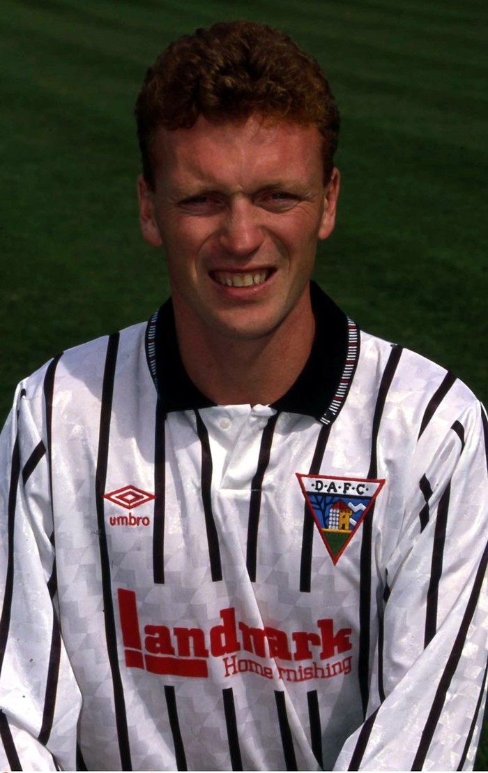 David Moyes khi chơi cho CLB Dunfermline (1991)