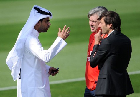 PSG quyết làm khó Real trong thương vụ Ancelotti.