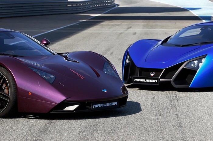 Cặp xe đua song sinh Marussia B1 và B2 khoe vẻ đẹp bóng bẩy | Giáo ...