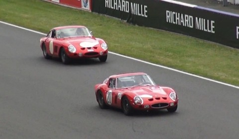 18 chiếc Ferrari 250 GTOs siêu đắt và hiếm cùng tranh tài cao thấp trên đường đua.