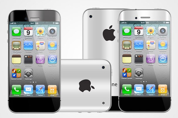 10. iPhone 5 cong - Ý tưởng iPhone 5 này của nhà thiết kế Pietro Schirano được ông lấy cảm hứng từ những tin đồn về iPhone 5 hiện tại.