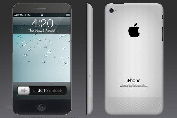 13. iPhone 5 gặp iPad 2- Ý tưởng iPhone 5 này của iPhaze dựa trên tin đồn rằng iPhone 5 sẽ “vay mượn” nhiều nét thiết kế từ iPad 2 và sẽ mỏng như iPod Touch mới nhất.