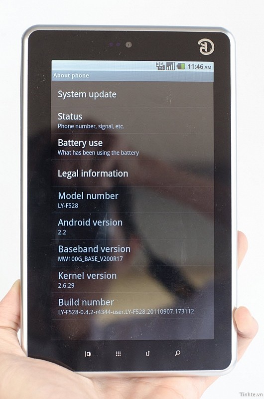 Máy chạy Android 2.2