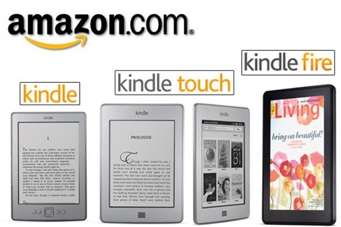 4 Kindle mới bên nhau Amazon đưa ra mức giá hấp dẫn cho dòng Kindle mới, “tăng nhiệt” cho thị trường e-reader và tấn công vào thị trường máy tính bảng. Mức giá của Fire chưa bằng một nửa so với iPad.