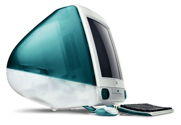 6. iMac (1998) Apple phát hành máy tính iMac “tất cả trong một” với doanh số lên tới hàng triệu chiếc được bán ra. Sản phẩm này giúp Apple hồi phục tài chính và chinh phục được hầu hết người dùng trên toàn cầu.