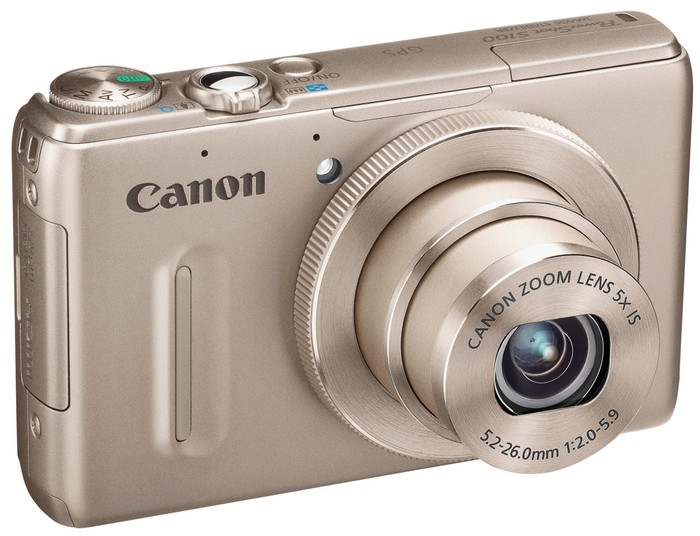 Canon S100 Đây là máy duy nhất được gọi là máy point-and-shoot trong 8 loại máy không gương được liệt kê. Máy trang bị cảm biến CMOS lớn 12,1-megapixel với vi xử lý DIGIC 5 cho phép chụp liên tiếp ở tốc độ cao, máy có khả năng quay phim HD 1080p và nhận tín hiệu GPS. Giá: 8,9 triệu đồng (430 USD)