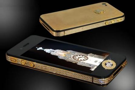 Hàng độc: iPhone 4S Elite Gold làm từ vàng và kim cương ảnh 1