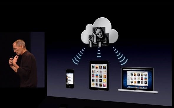 Còn đây là hình ảnh Apple giới thiệu iCloud 6 tháng trước đây.