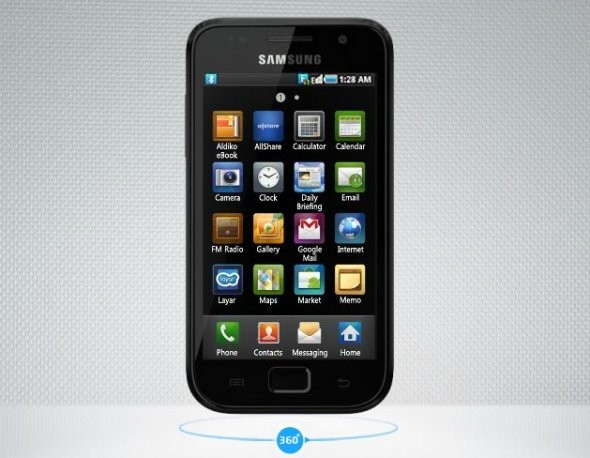 Chiếc Samsung Galaxy S ra mắt năm 2010