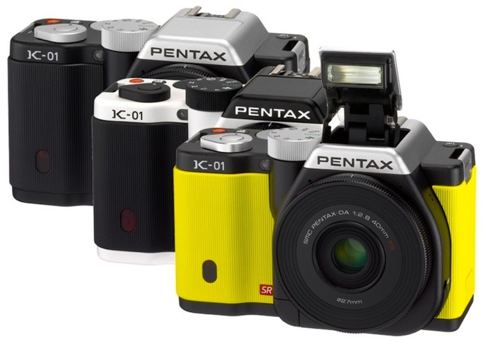 Là chiếc máy nằm trong dòng K-series của Pentax, đồng nghĩa K-01 cũng sẽ có thể sử dụng chung ống kính ngàm K với những chiếc máy khác như K-5, K-r... Pentax K-01 được thiết kế bởi nhà thiết kế công nghiệp Marc Newson với cảm biến CMOS định dạng APS-C độ phân giải 16MP và khả năng ghi hình Full-HD.